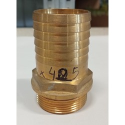 KRÓCIEC 1-1/2''X45MM GWINT ZEWNĘTRZNY MOSIĄDZ (MOSIĘŻNY)