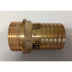 KRÓCIEC 1-1/2''X45MM GWINT ZEWNĘTRZNY MOSIĄDZ (MOSIĘŻNY)