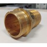 KRÓCIEC 1-1/2''X45MM GWINT ZEWNĘTRZNY MOSIĄDZ (MOSIĘŻNY)