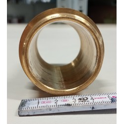 KRÓCIEC 1-1/2''X45MM GWINT ZEWNĘTRZNY MOSIĄDZ (MOSIĘŻNY)
