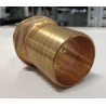 KRÓCIEC 1-1/2''X45MM GWINT ZEWNĘTRZNY MOSIĄDZ (MOSIĘŻNY)