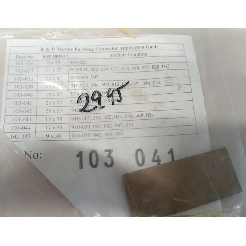 103-041 R&D MARINE 103-041 R&D MARINE